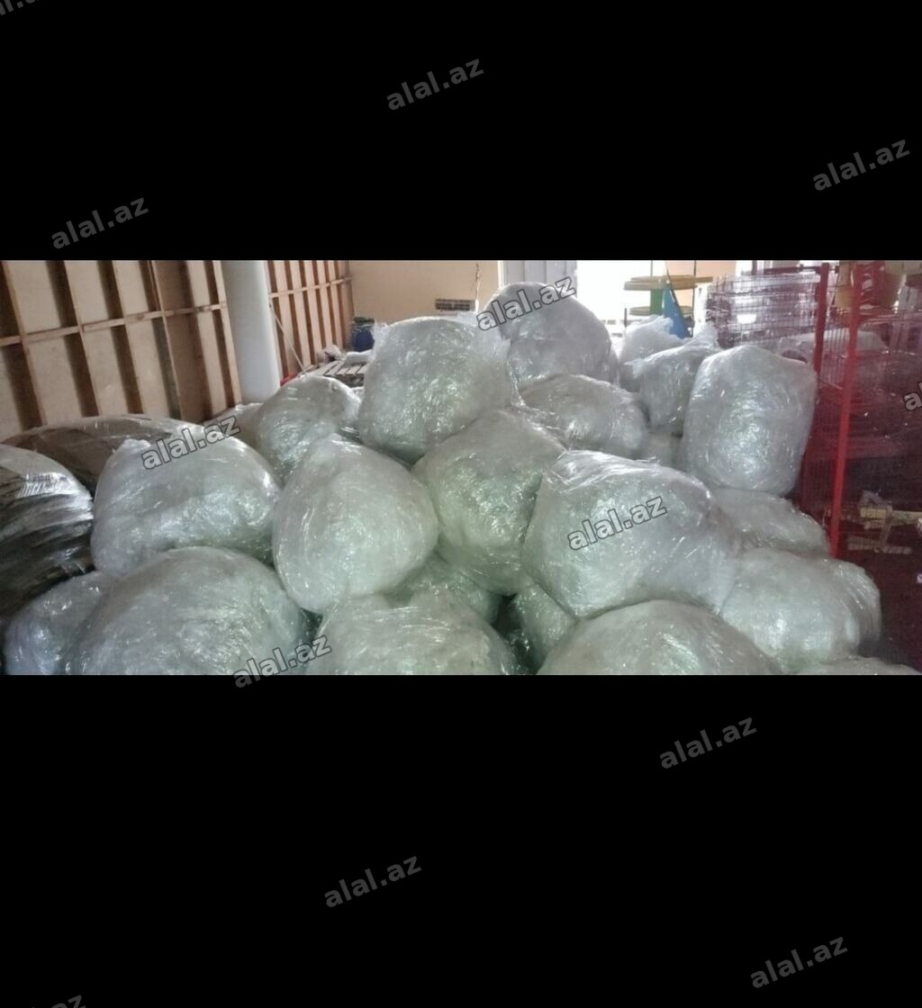 Təkrar emal üçün karton, kağız, salofan və plastik qəbul edirik