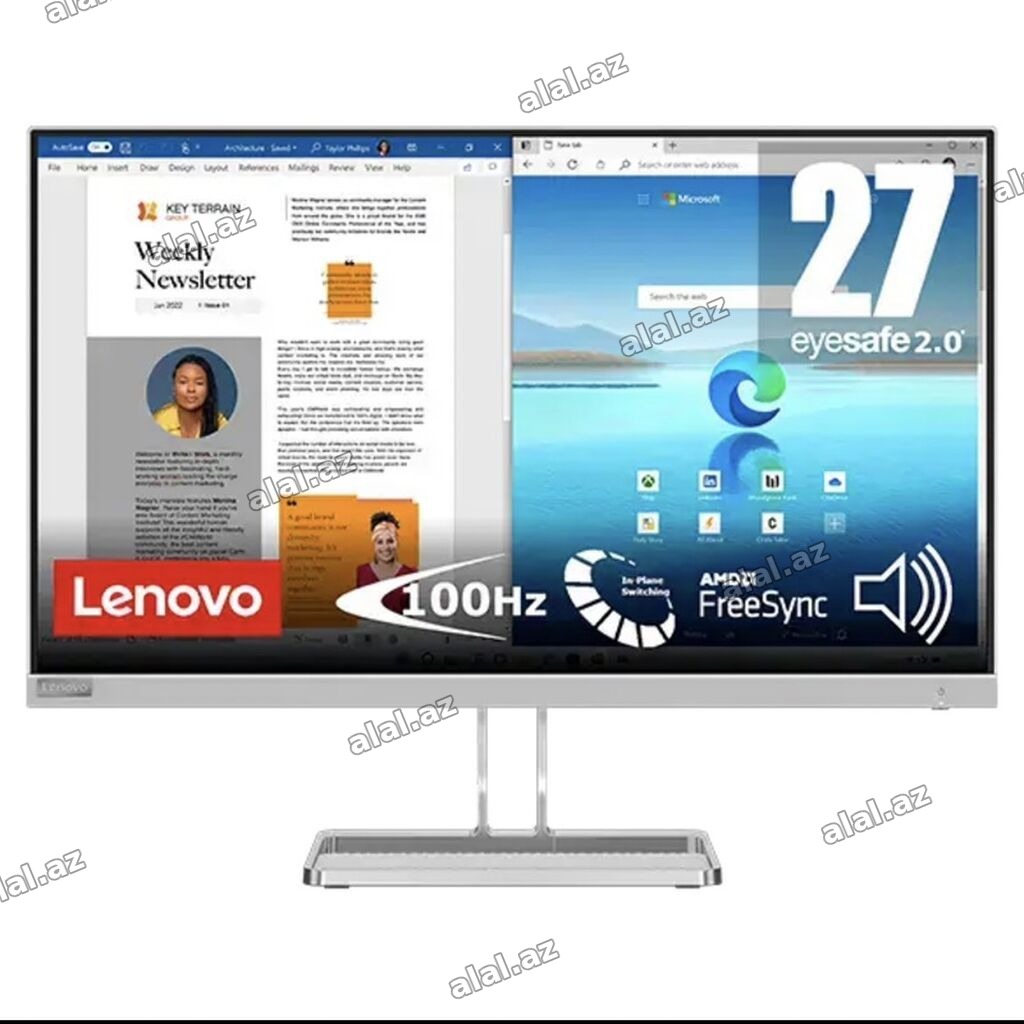 Lenovo L24i-40 Monitor Lenovo L24i-40 — gündəlik istifadə, iş, təhsil