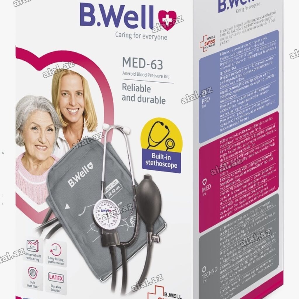 Yenidir.Alınıb istifadəni bilmədiyimiz üçün satılır. B.Well MED-63