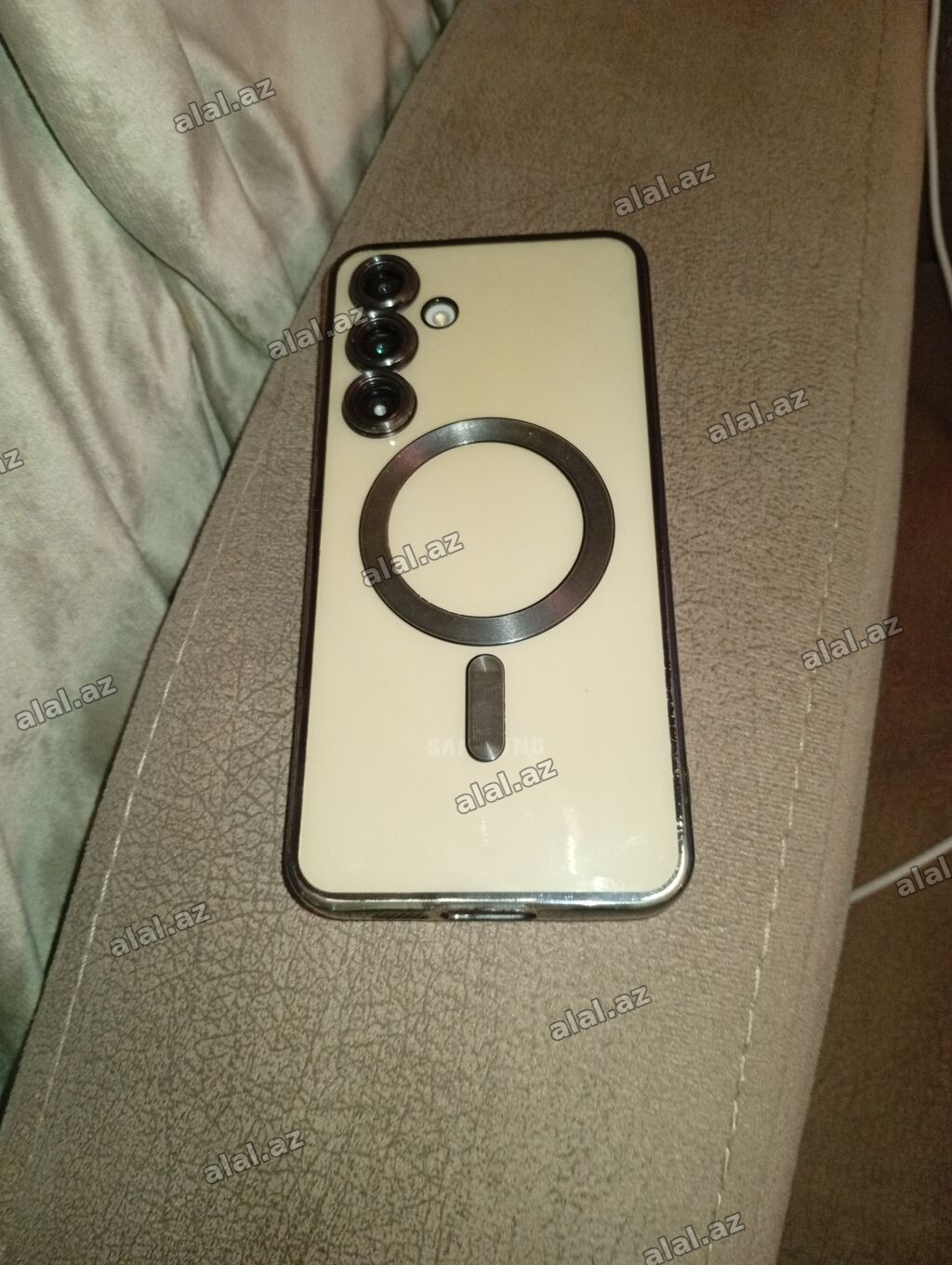 Samsung Galaxy S24 FE, 128 GB, rəng - Ağ, Face ID