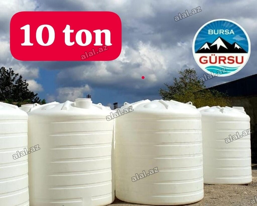 Bak, Plastik, 10000 l l, Yeni, Pulsuz çatdırılma