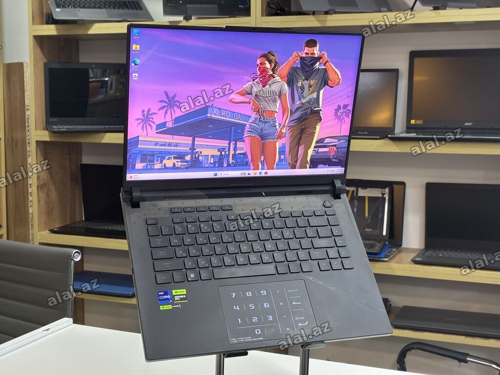 İşlənmiş ASUS ROG, 16 ", Intel Core i9, 2 TB, Ünvandan götürmə, Ödənişli çatdırı