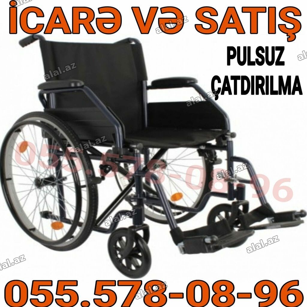 Müasir manual əlil arabası – icarə və satış. - Geniş, rahat oturacaq