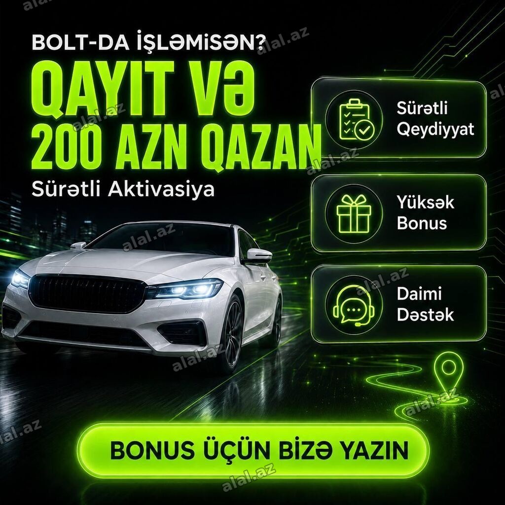 Taksi sürücüsü tələb olunur