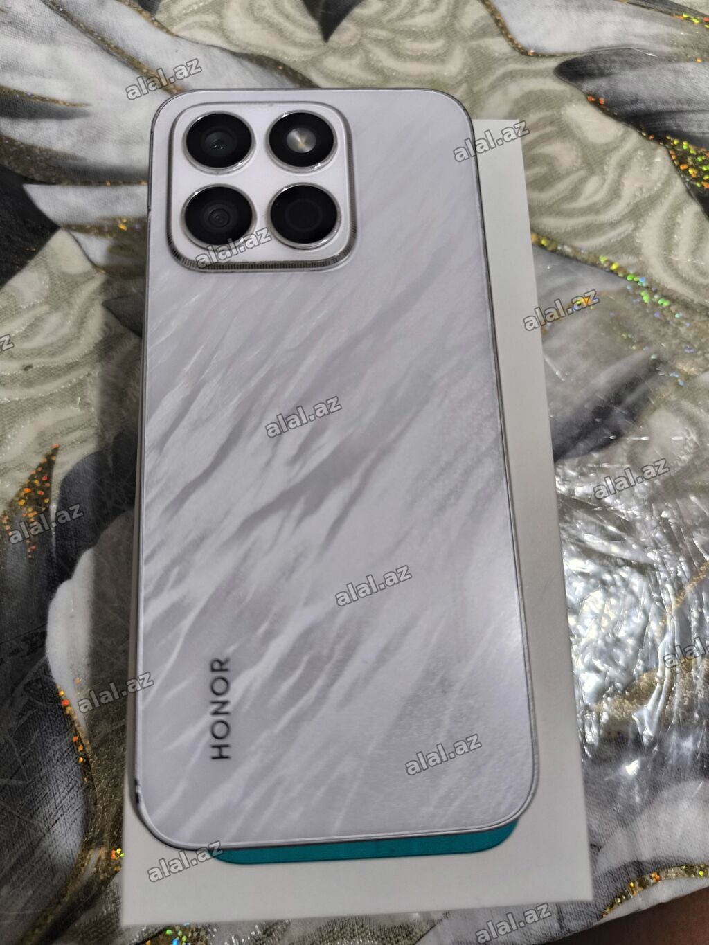 Honor X8c, 256 GB, rəng - Ağ, Barmaq izi