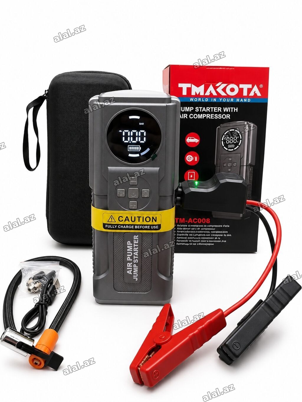 JUMP STARTER Avtomobil üçün akumlyator şarz aparatı 🔹Jump Starter +