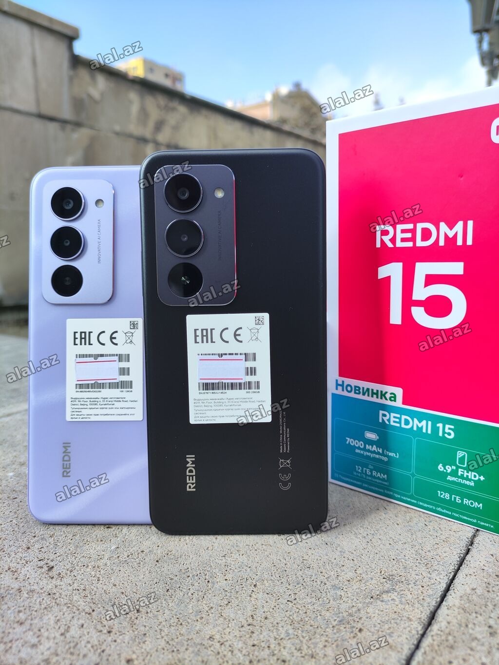 Redmi 15 6/128 345Azn NFC Redmi 15 8/256 400Azn NFC Alış zamanı ƏDV