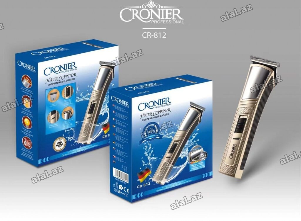 Taraş Aparatı Cronier 812 Üz Saç Saqqal üçün 3/6/9/12mm 🆕Bütün