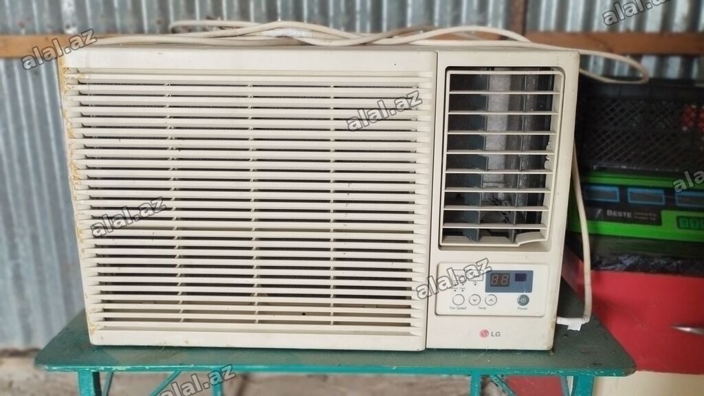 LG pəncərə tipli kondisioner Həm Pultla həmdə Ön hissədən idarə olunur