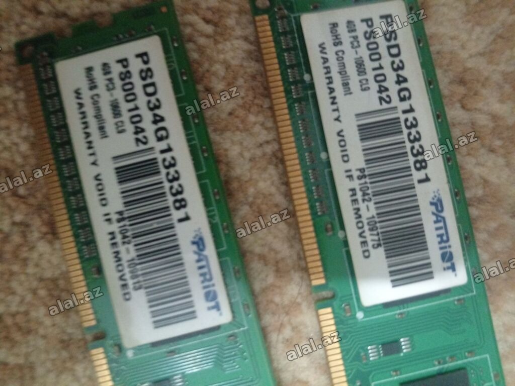 Patriot Signature Series DDR3 SO-DIMM RAM modulları - Model
