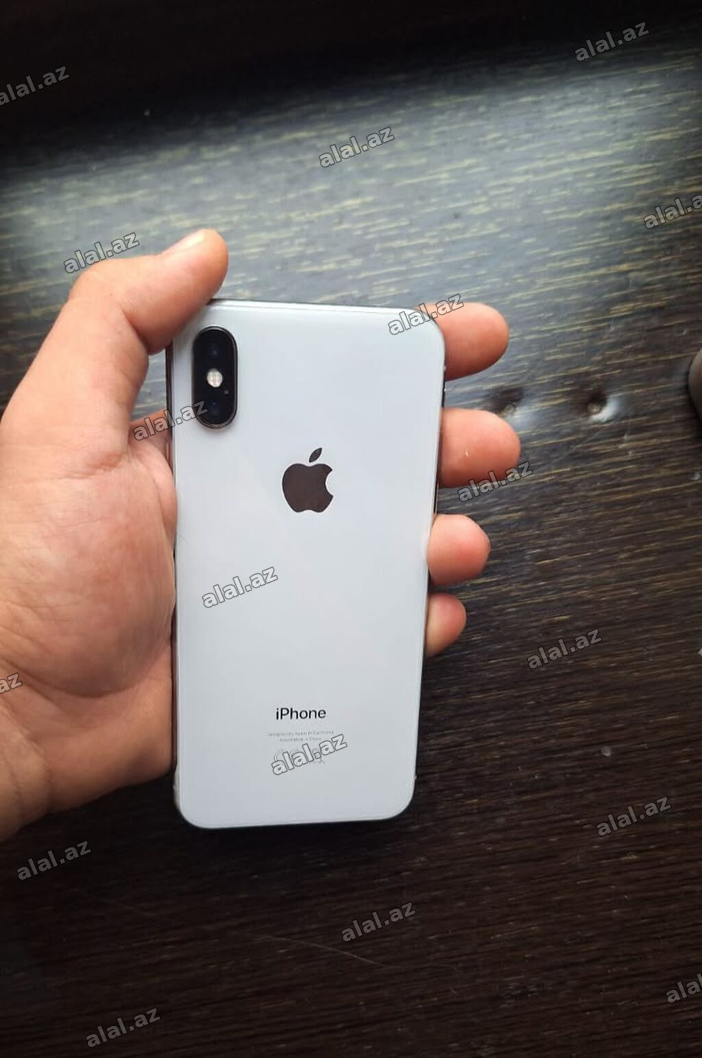 IPhone X, 64 GB, Ağ, Face ID, Barmaq izi
