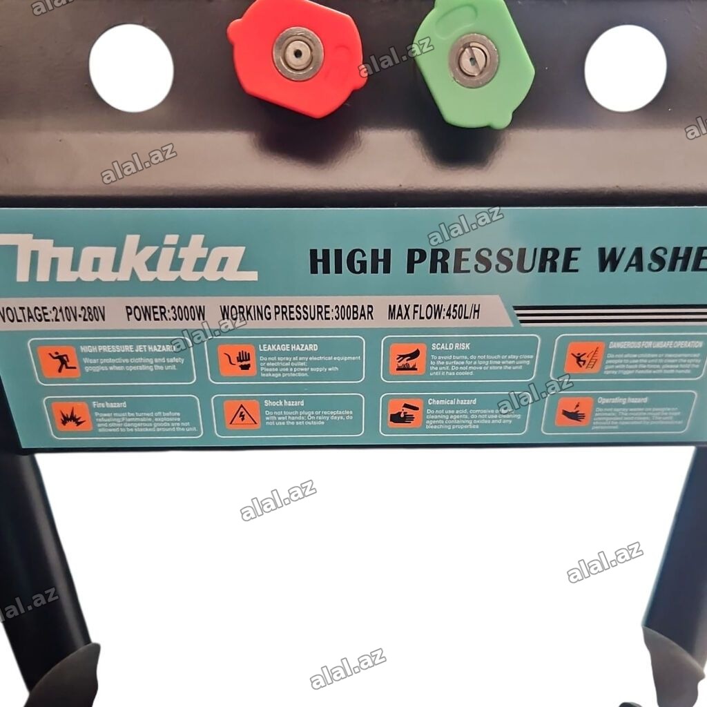 №: 17604 Məhsulun adı: Yüksək təzyiqli yuyucu No Brand 300 Bar Brend