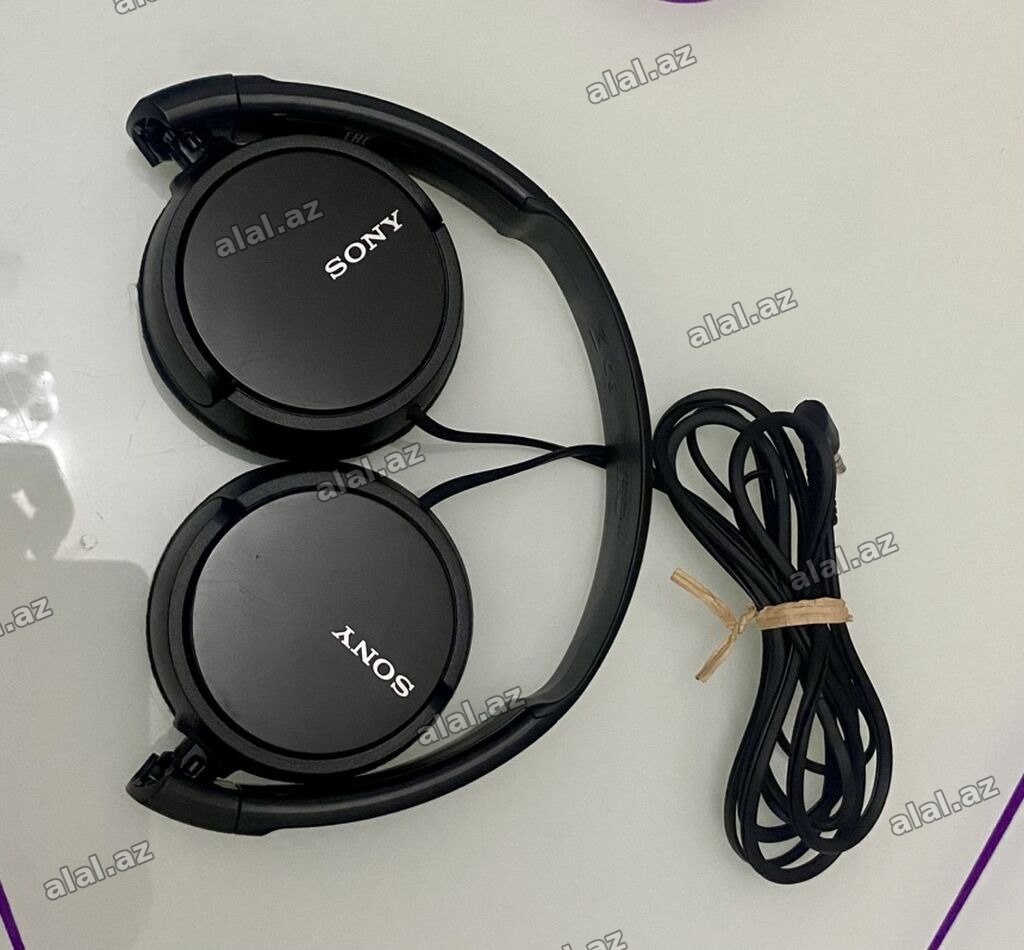 Yeni Simli Qulaqcıqlar, Sony, rəng - Qara