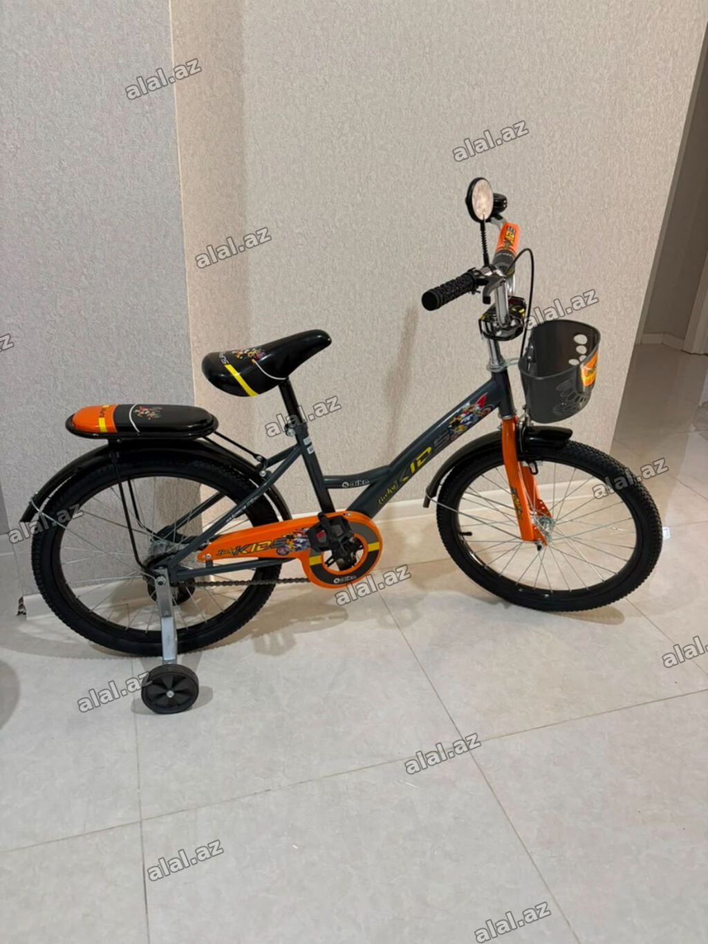 Yeni İki təkərli Uşaq velosipedi 16", sürətlərin sayı: 1