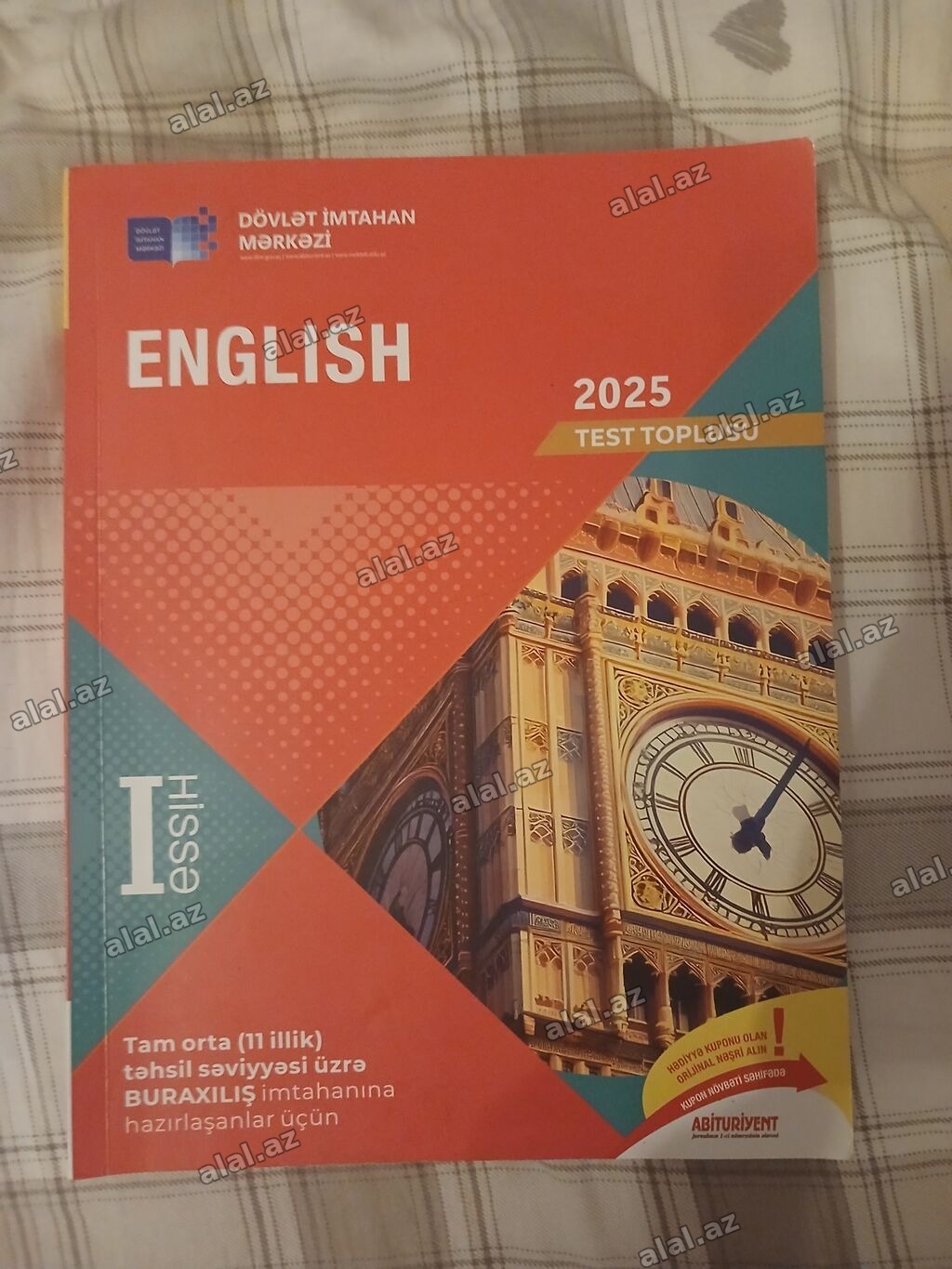 İngilis dili Testlər 11-ci sinif, DİM, 1-ci hissə