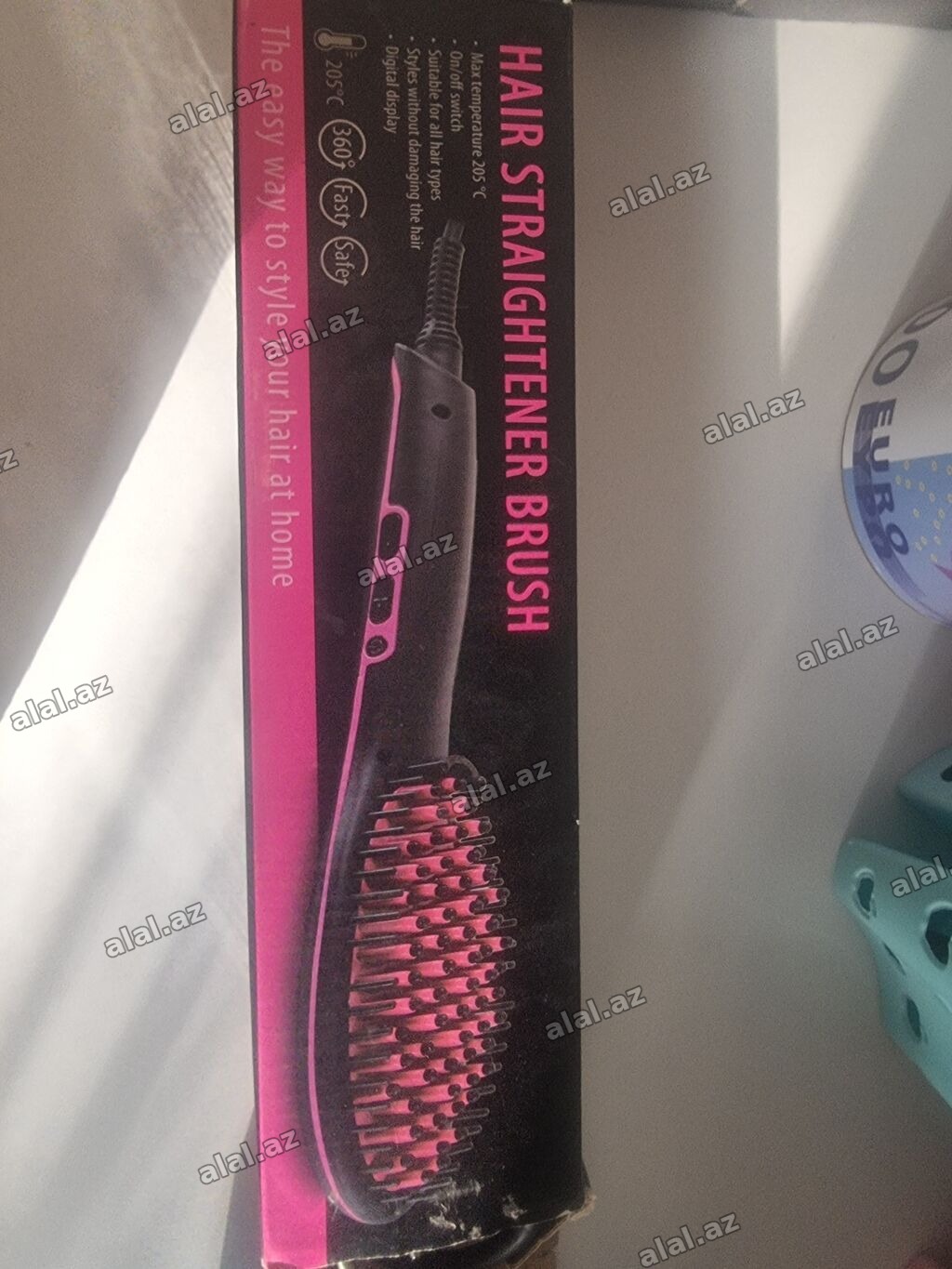 Saç Düzləşdirən Fırça – Hair Straightener Brush - Maksimal