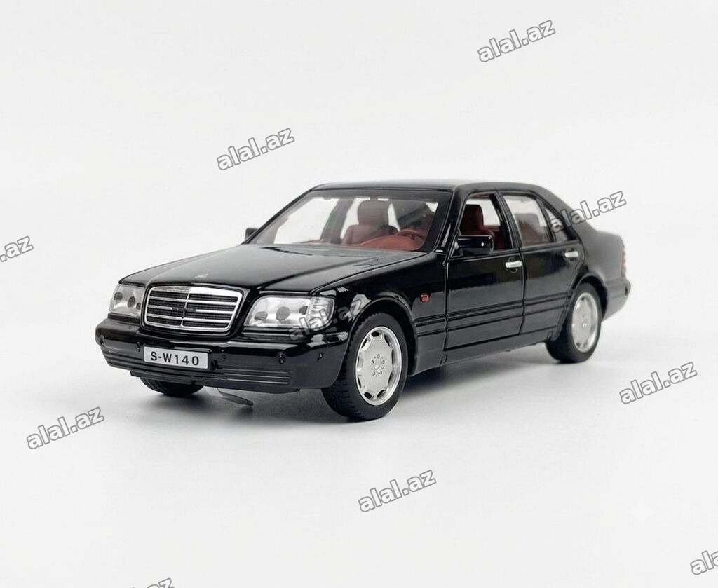 Mercedes-Benz S-Class W140 miniatür model avtomobil - Miqyas: təxmini
