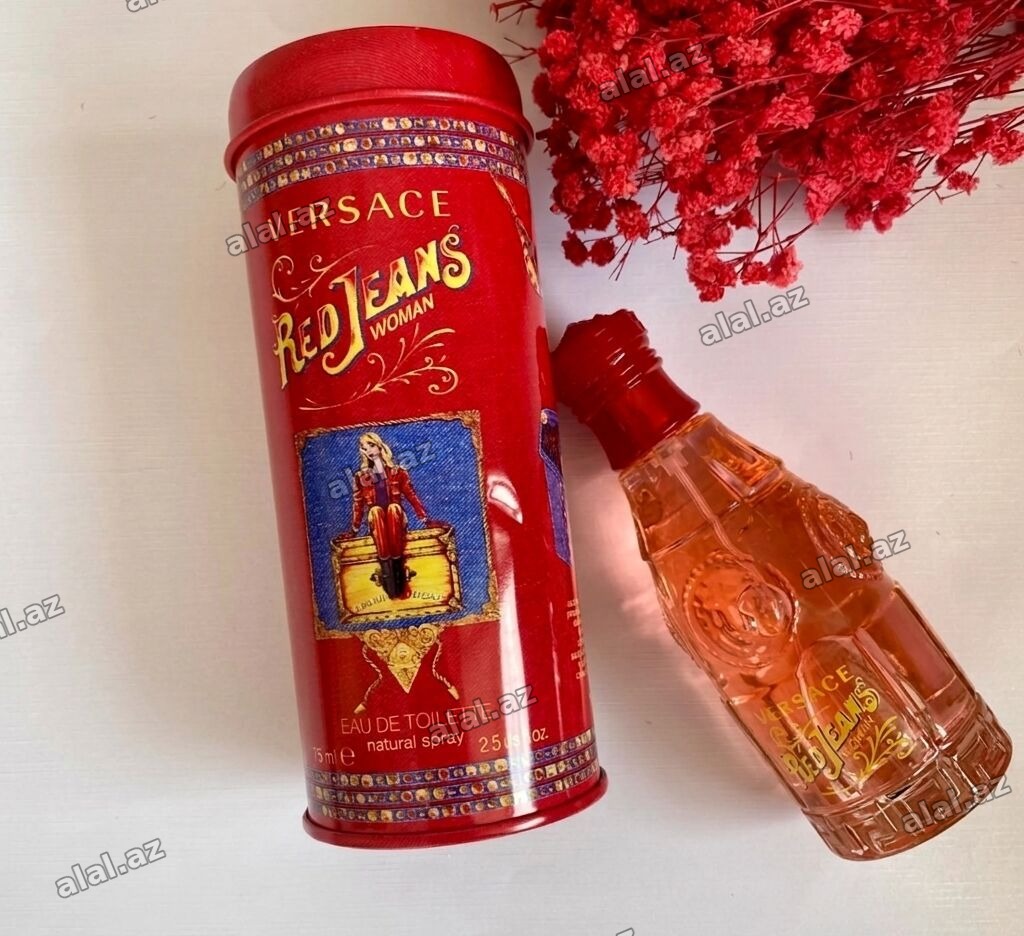 🔥 Versace Red Jeans (Original) – 75ml 🔥 Satılır: Versace Red Jeans