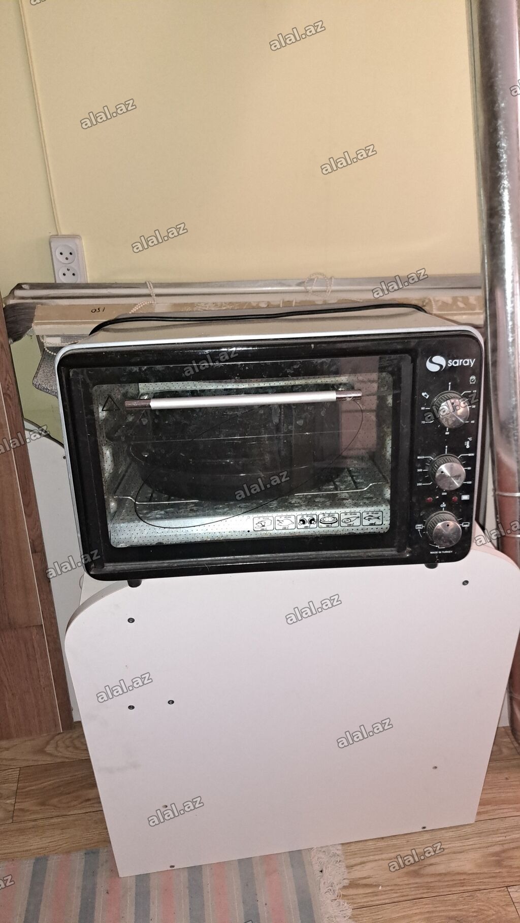 Elektrik sobası Stolüstü, 2 gözlü, İşlənmiş