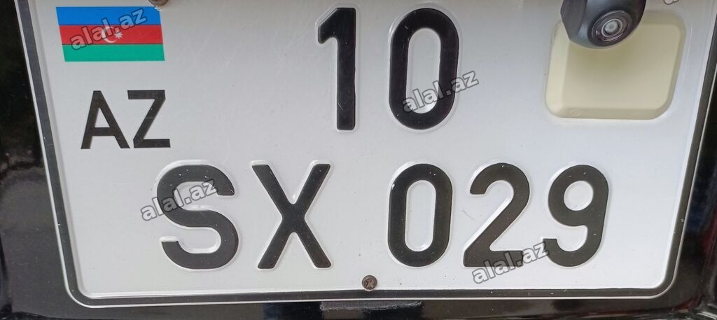 Avtonömrə kombinasiyası: 10-SX-029 - Azərbaycan dövlət standartına