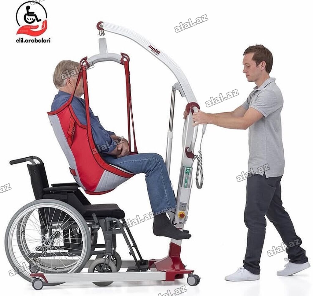 Elektrikli xəstə qaldırıcı kran - Məqsəd: yataqdan arabaya, arabadan