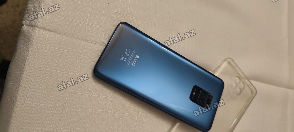 Redmi Note 9 Pro, 128 GB, rəng - Mavi, Barmaq izi