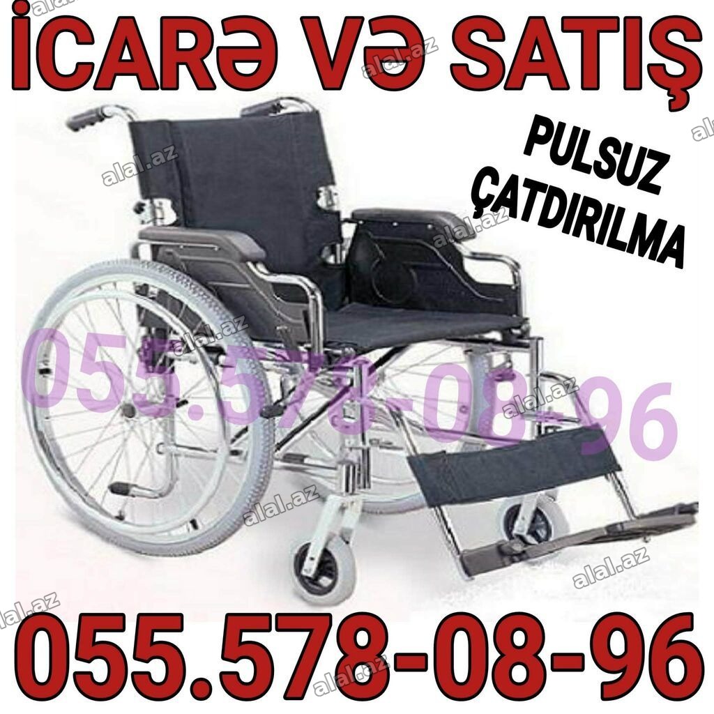 Müasir əlil arabası – icarə və satış üçün. Xüsusiyyətlər: - Yüngül və