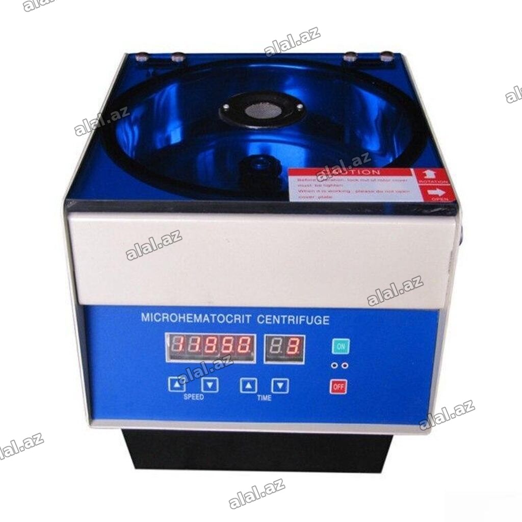 Sentrifuqa rəqəmsal mikro hematokritƏsas Xüsusiyyətlər: 24 yerli