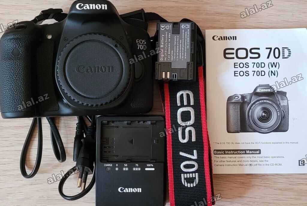 Canon 70 D Body почти новый! Имеется коробка и все аксессуары
