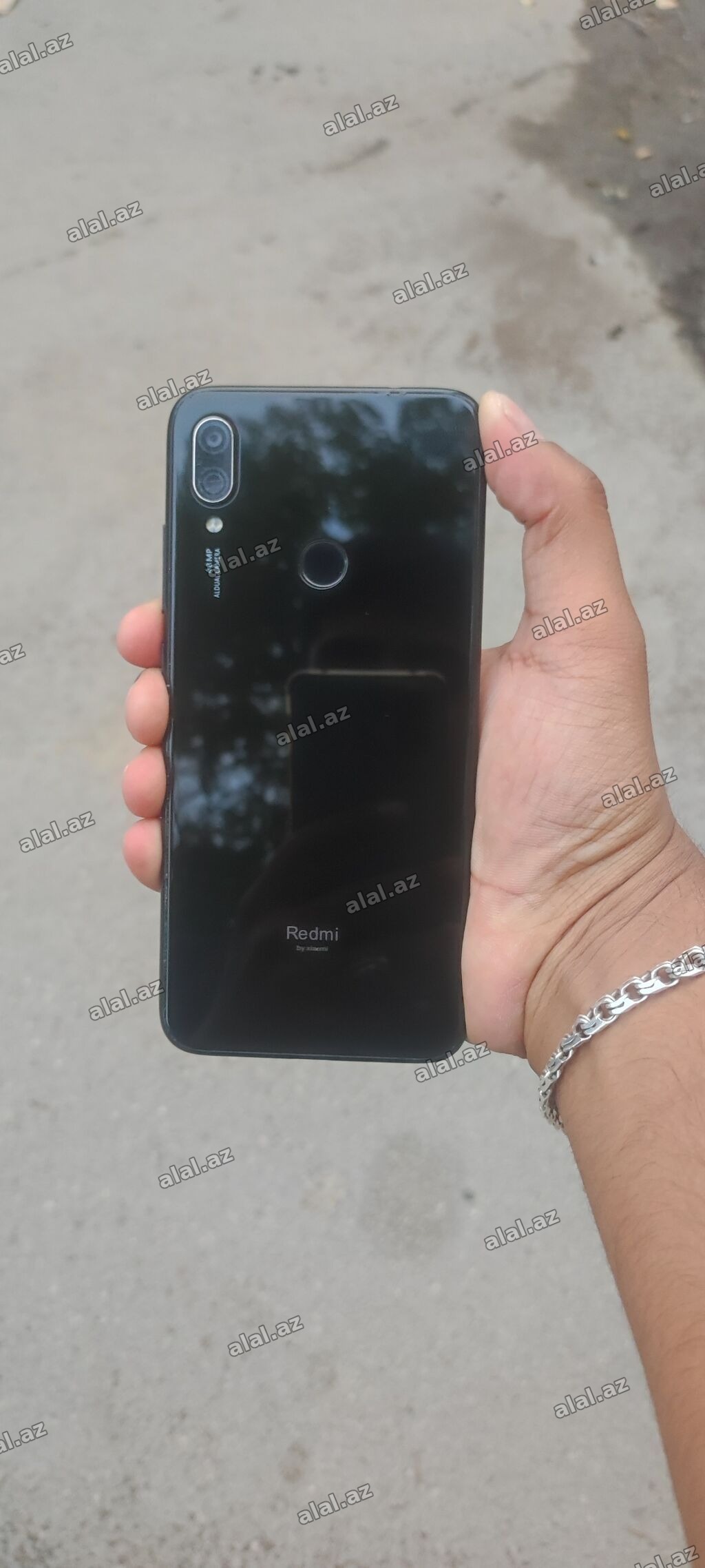 Redmi Note 7, 64 GB, rəng - Qara, Barmaq izi