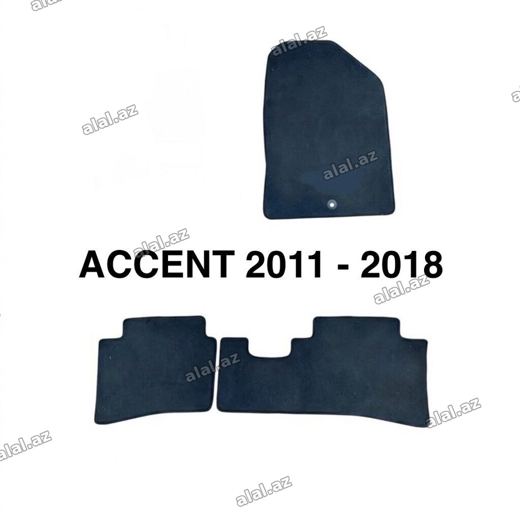 Accent 2011 - 2018 Accent ayaqaltılar Verna ayaqaltılar Solaris