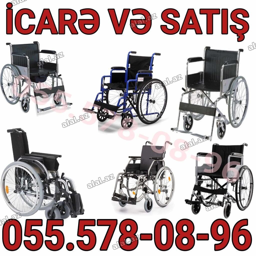 Müxtəlif model əlil arabalarının icarəsi və satışı. - Mexaniki