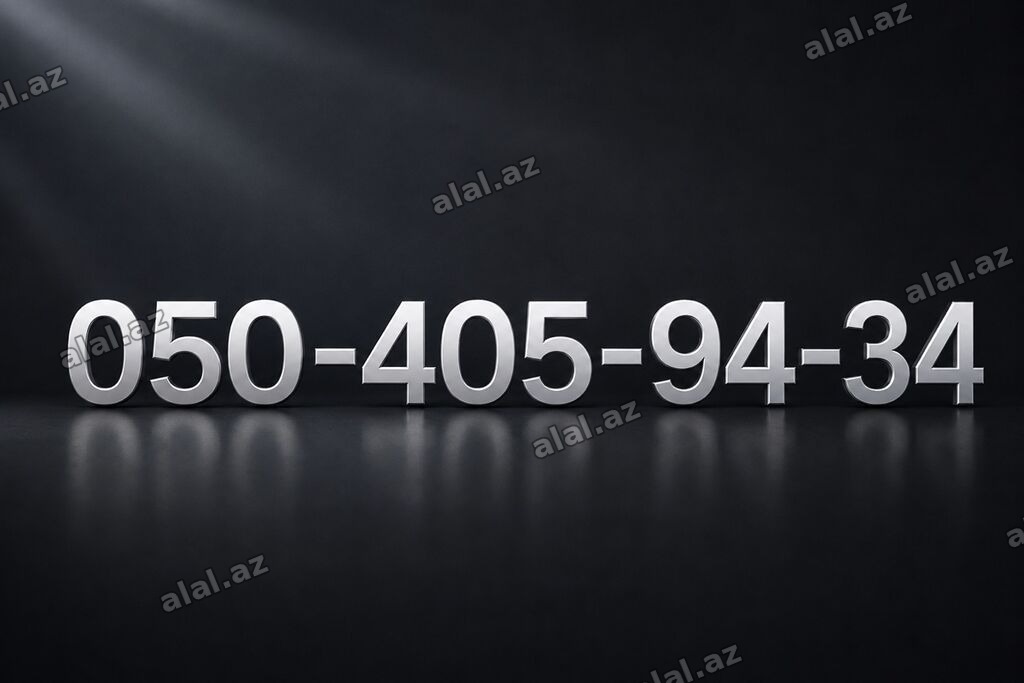 Nömrə: ( 050 ) ( 504059434 ), İşlənmiş