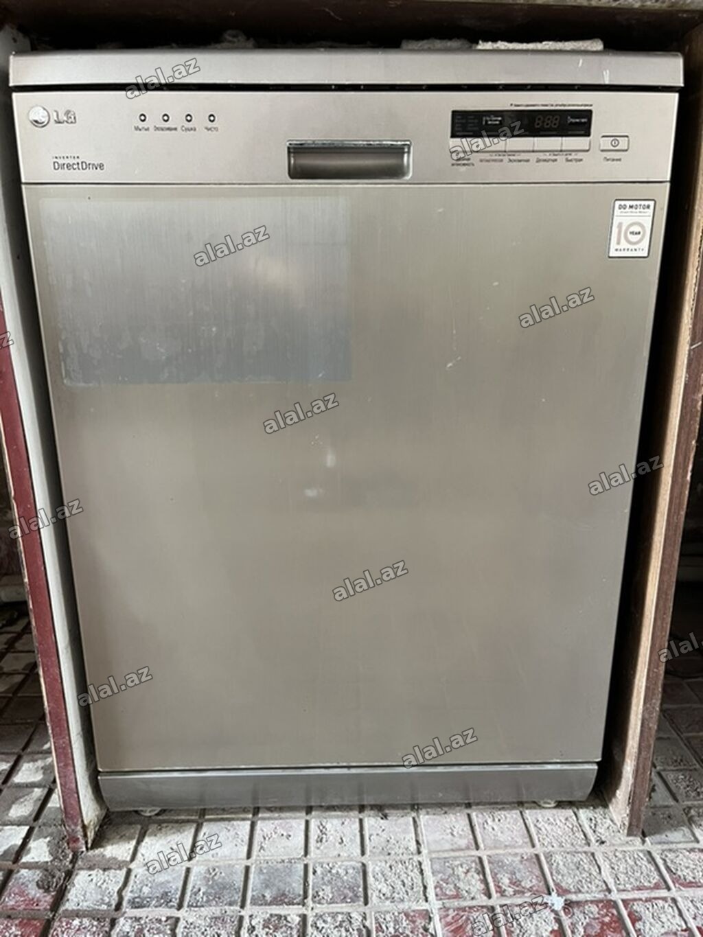 Qabyuyan maşın LG, Tam qabaritli (60 sm.), İşlənmiş