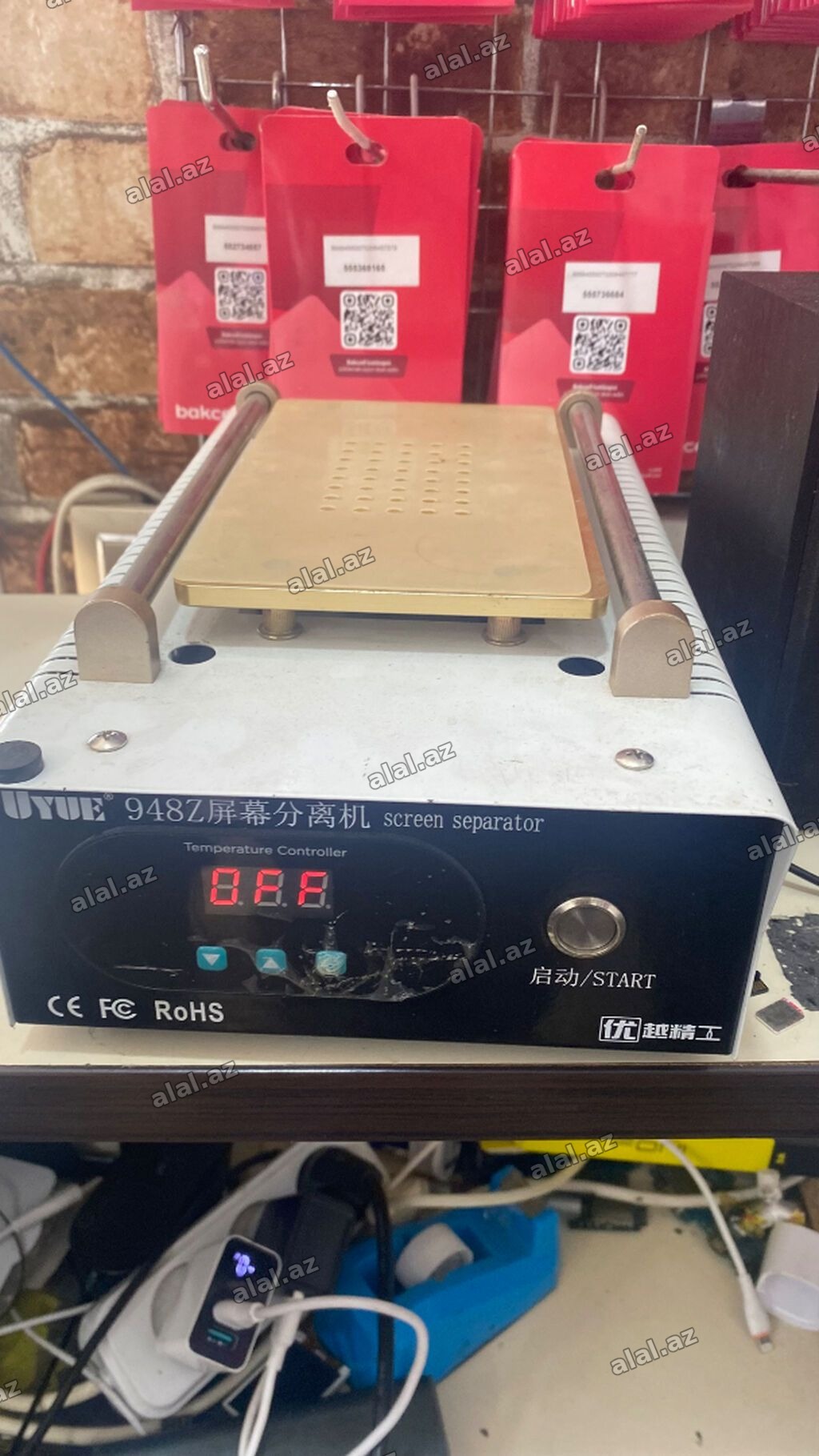 Telefon temiri üçün avadanlıqlar satıram isteyen elaqe saxlaya biler
