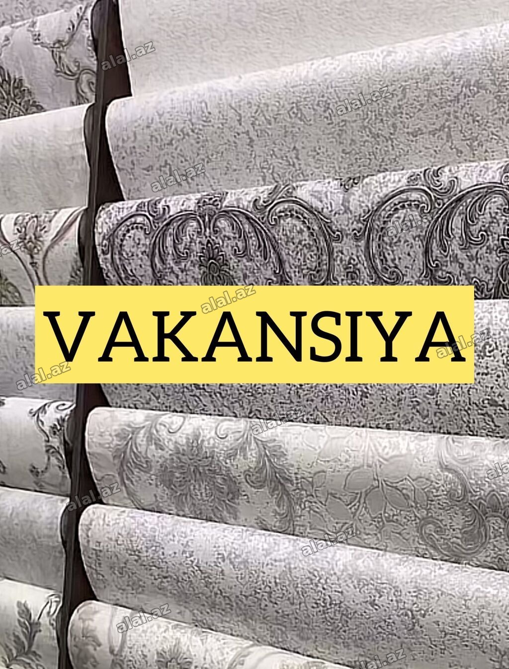 Satış məsləhətçisi tələb olunur, Yalnız kişilər üçün, İstənilən yaş, 1-2 illik t