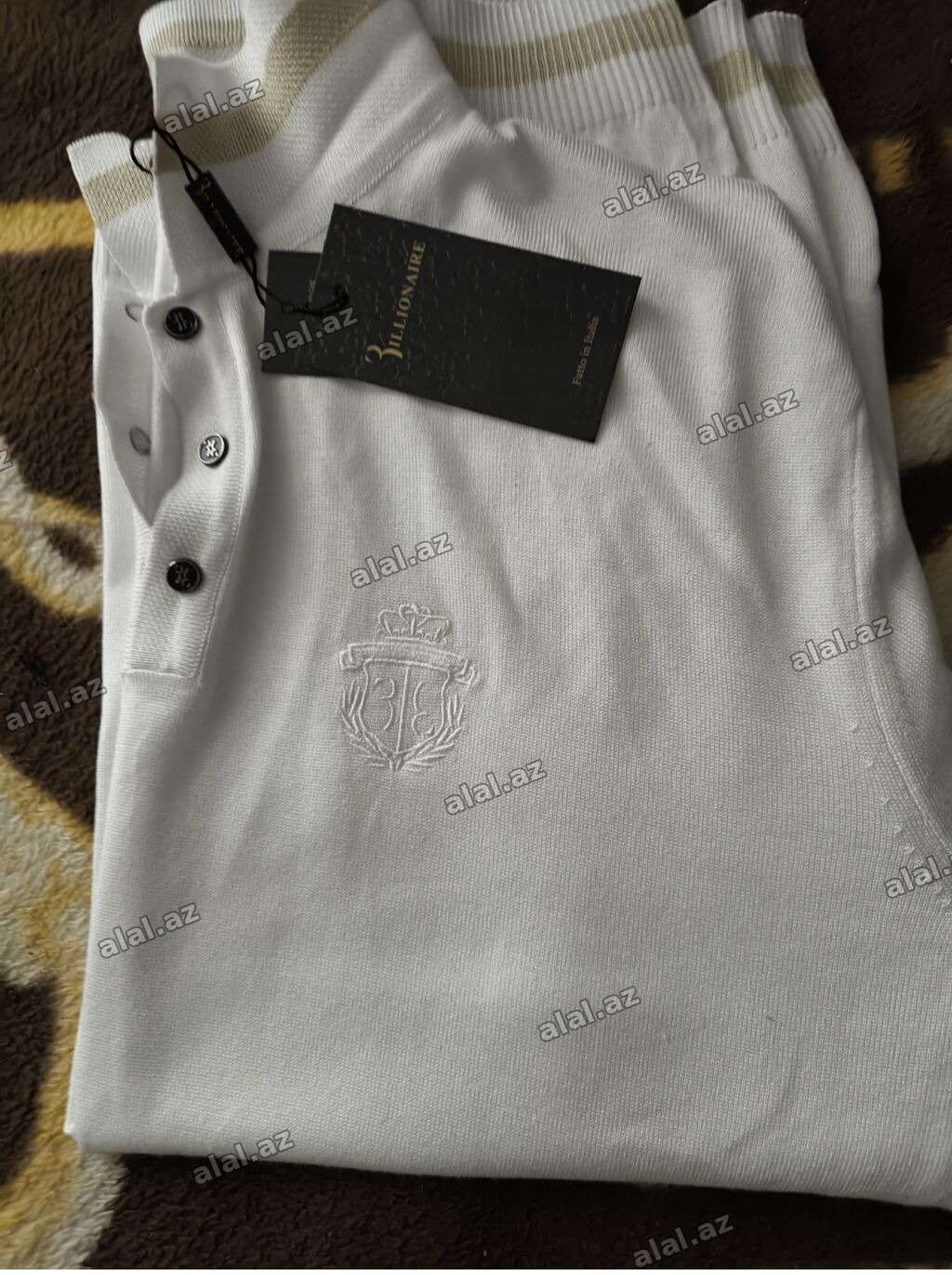 Polo köynək, 3XL, rəng - Ağ