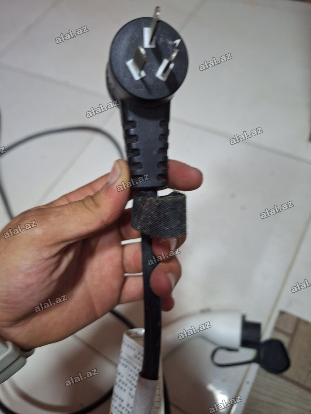 BYD elektrik avtomobili üçün daşınan şarj kabeli (EVSE) - Brend: BYD