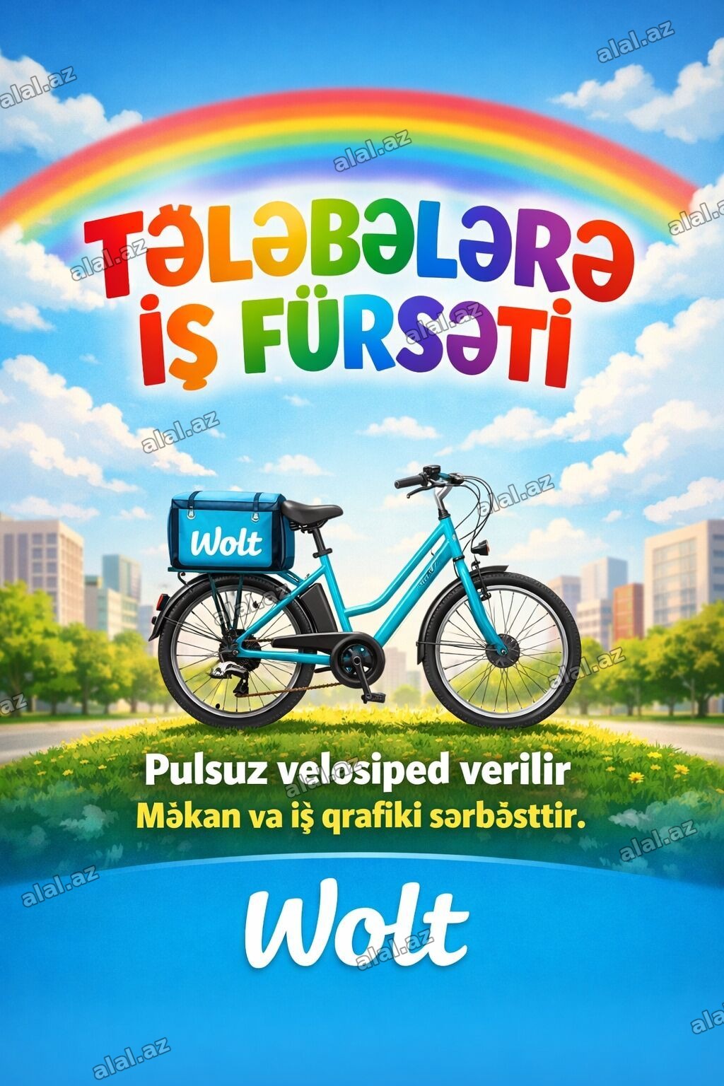 Piyada kuryer tələb olunur, İstənilən yaş, Təcrübəsiz, Gündəlik ödəniş