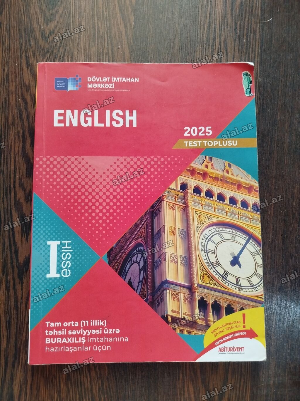 İngilis dili Testlər 11-ci sinif, DİM, 1-ci hissə