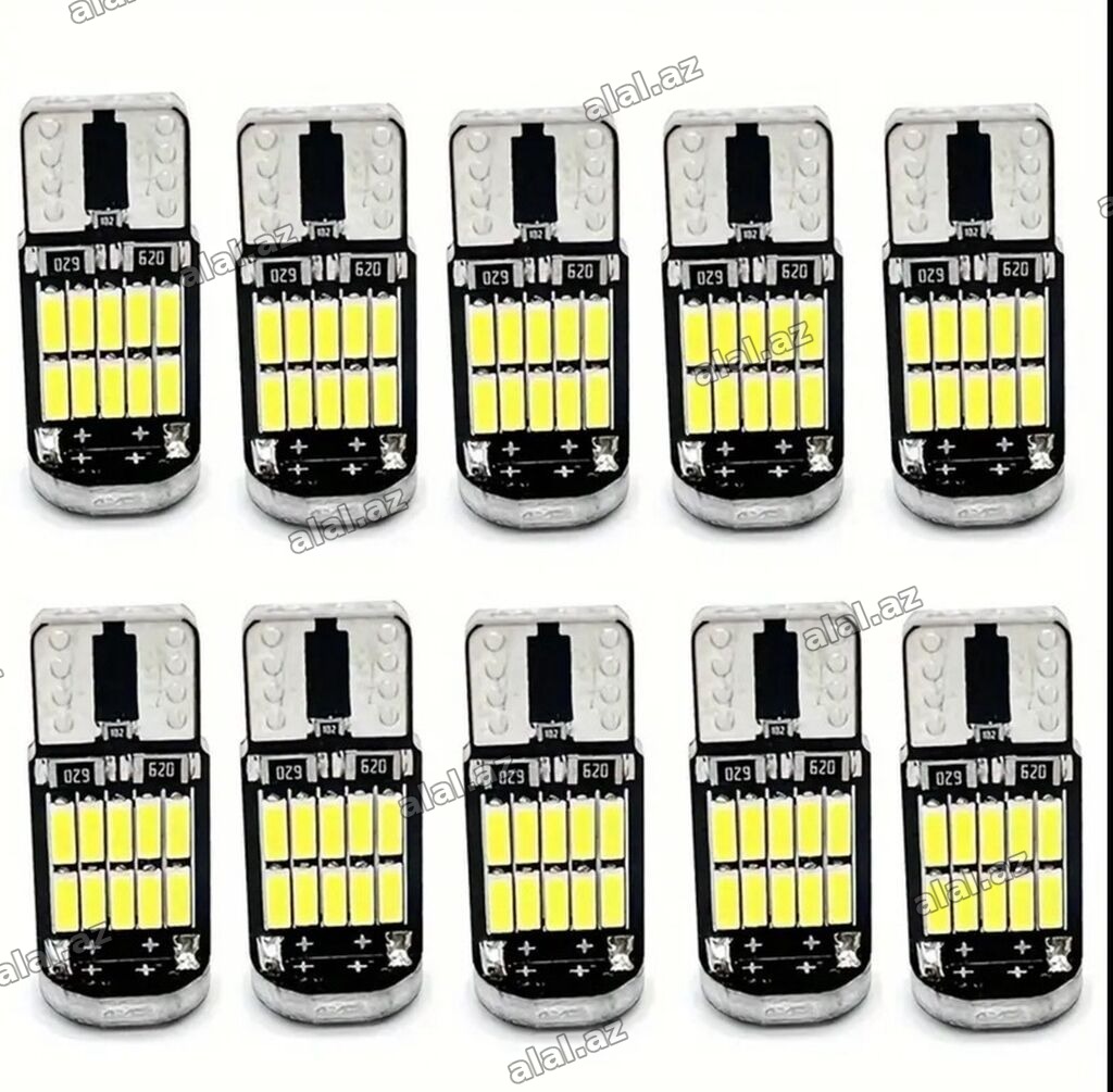 T10 W5W 4014 26SMD model avtomobil LED lampaları. Bu lampalar