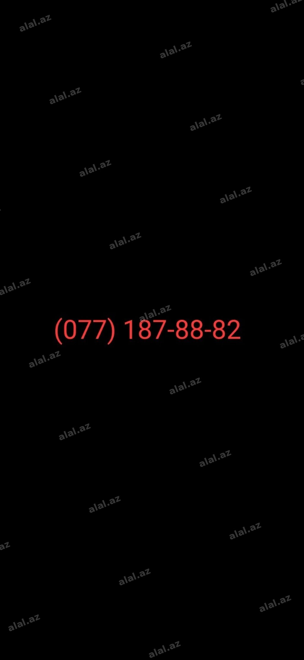 Xüsusi mobil nömrə – yadda qalan kombinasiyalı sıra Təklif: 077