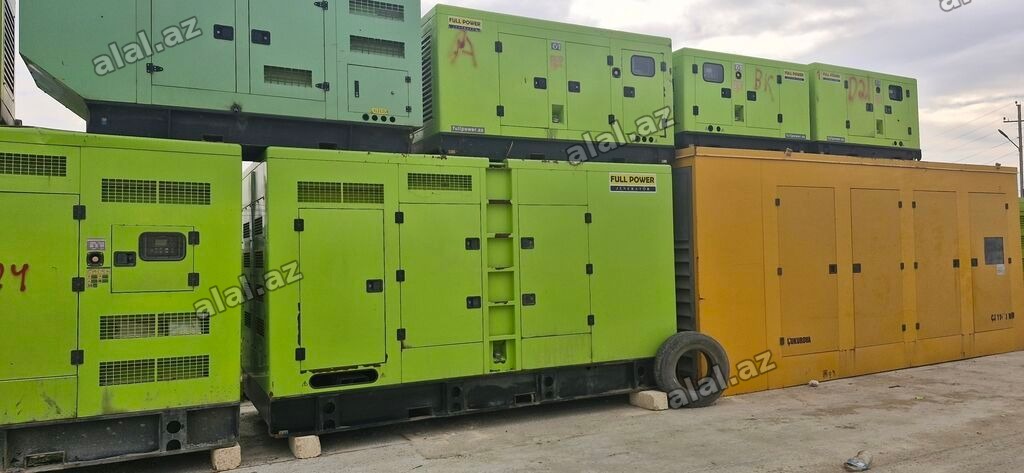 Ikinci əl generatorlarmız cox az islənib keyfiyyətilə və qabaqcıl