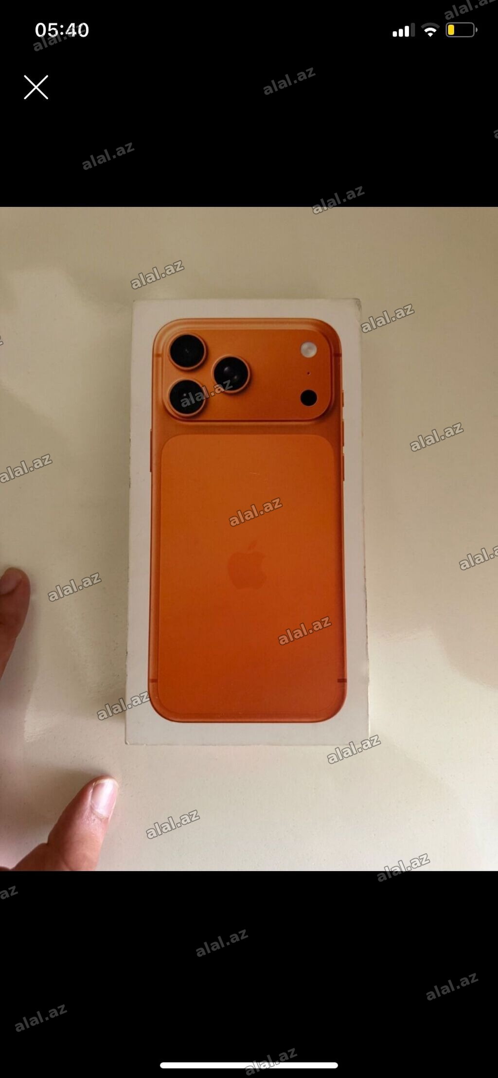 IPhone 17 Pro Max, 256 GB, Narıncı