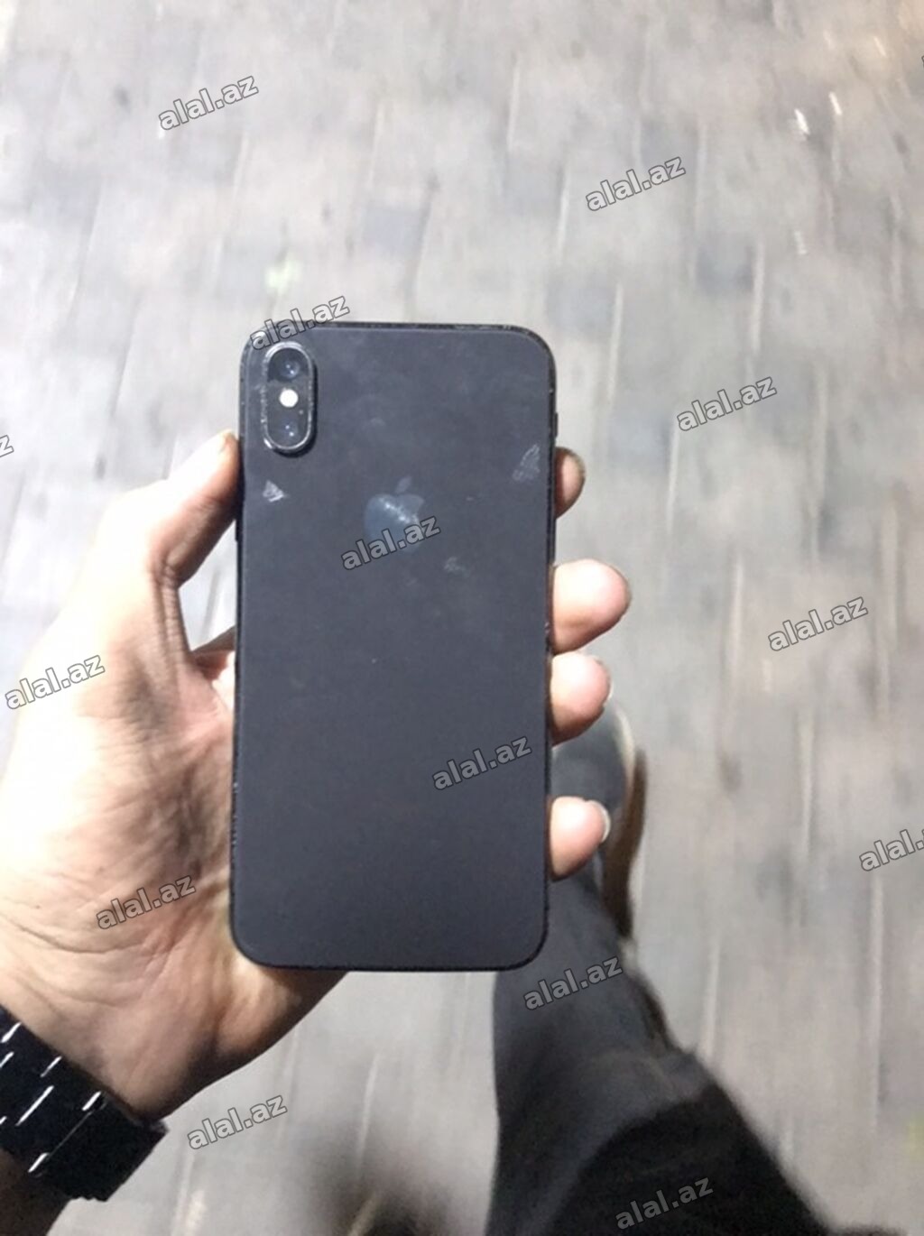 IPhone X, 256 GB, Qara, Face ID