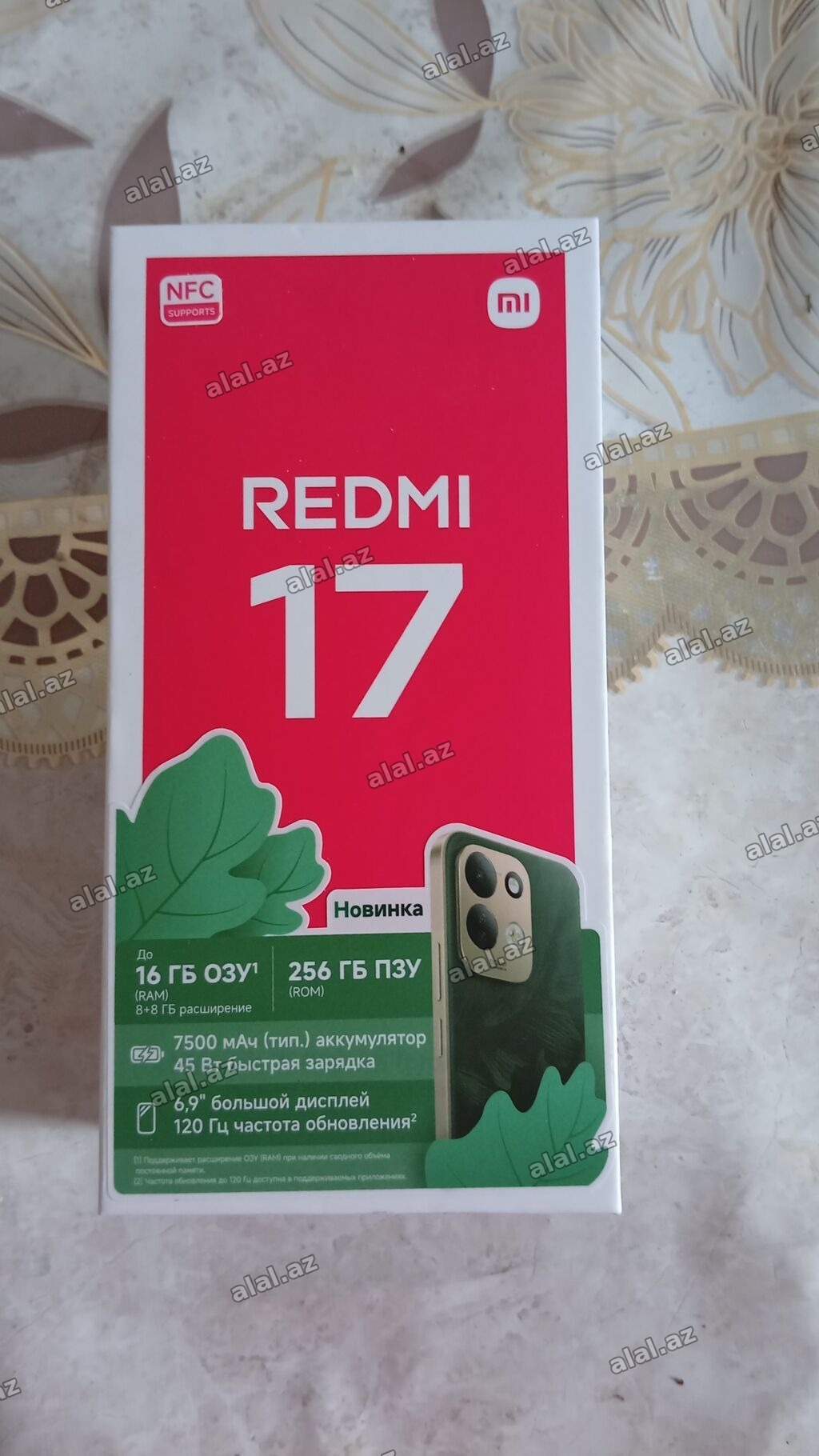 Redmi 256 GB, rəng - Qara, Barmaq izi, Düyməli, Face ID