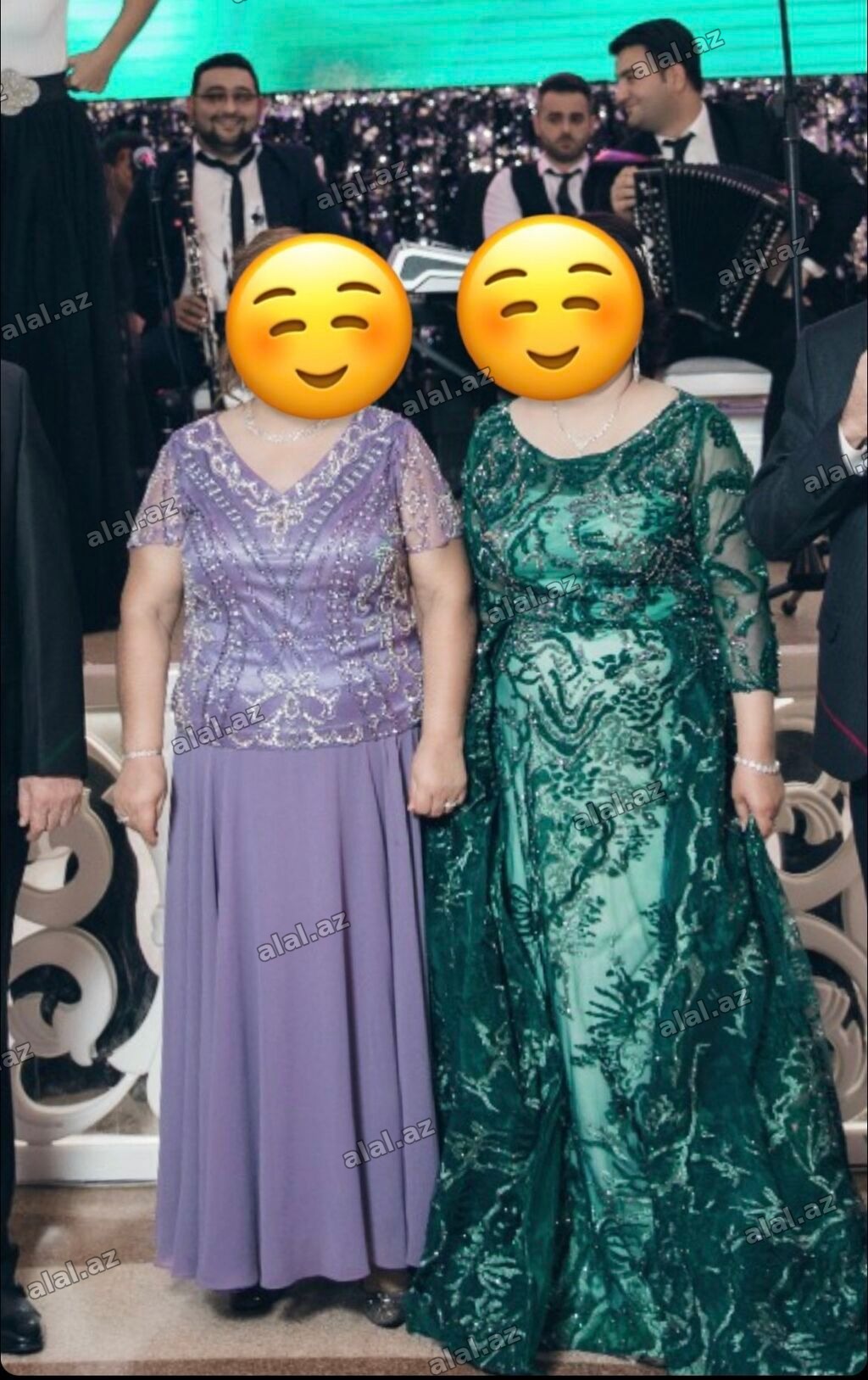 Ziyafet geyimleri satilir Benovweyi 48-50 olcu 250 Yasil XL-XXL olcu