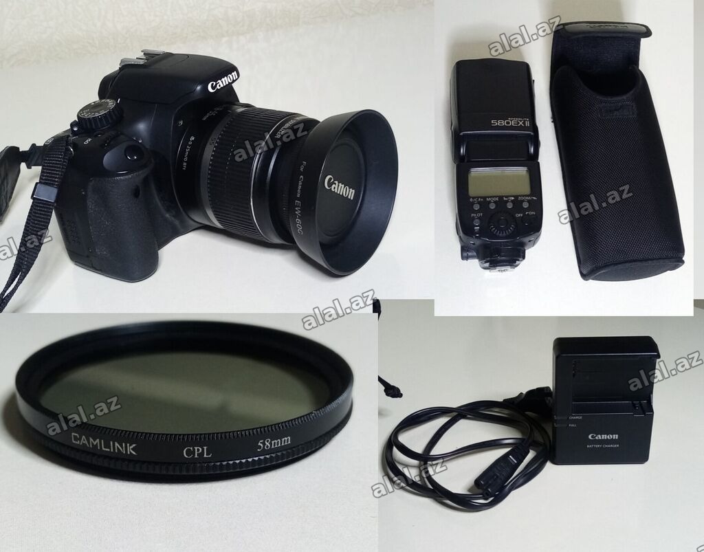 Canon rəqəmsal fotoaparat dəsti Komplekt: - Canon DSLR fotoaparat