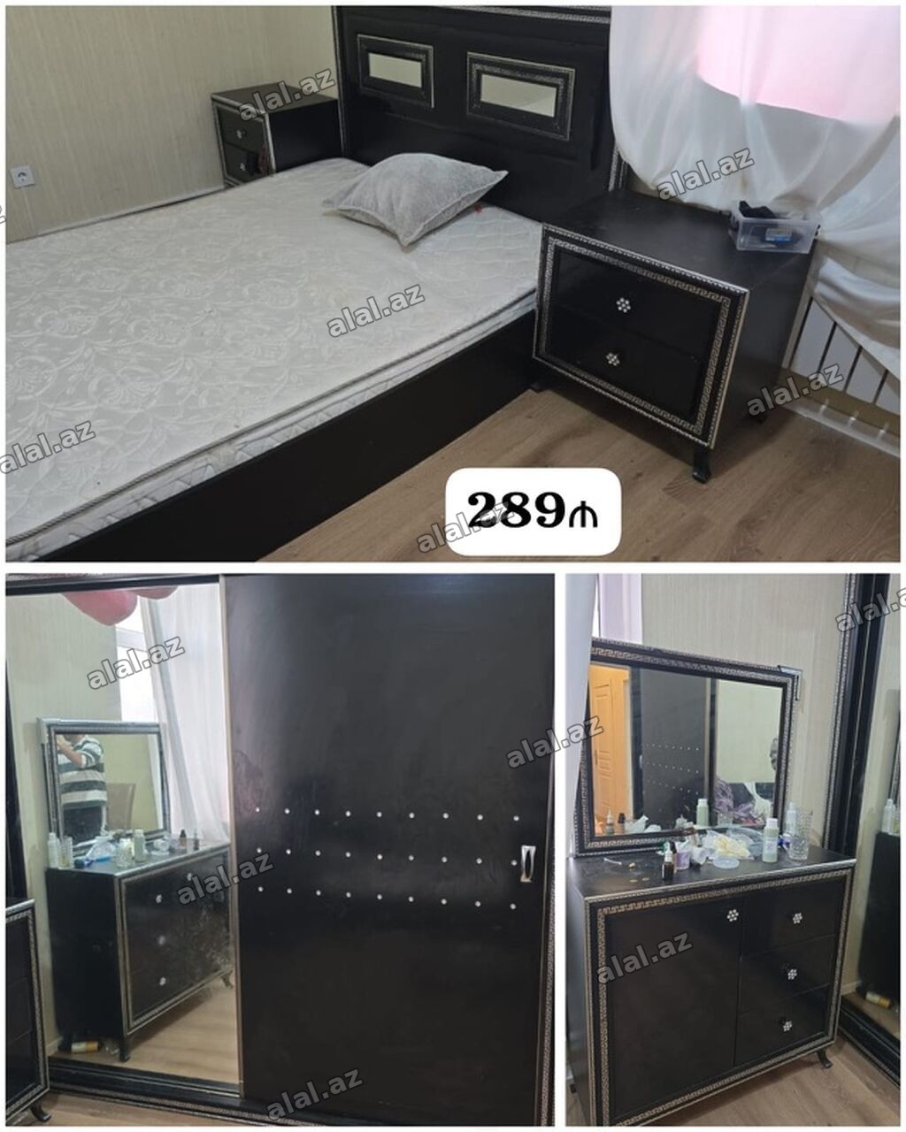 289₼ Yataq dəsti .matrası var.Ünvan Savalan. Zeyno♥️a Yataq otağı