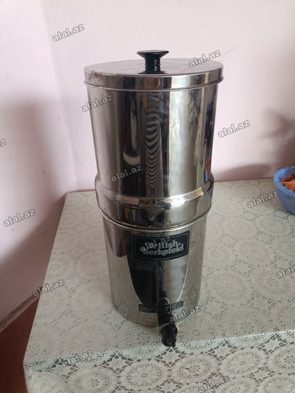 Yeni Elektrik Samovar, 6 l, Ünvandan götürmə